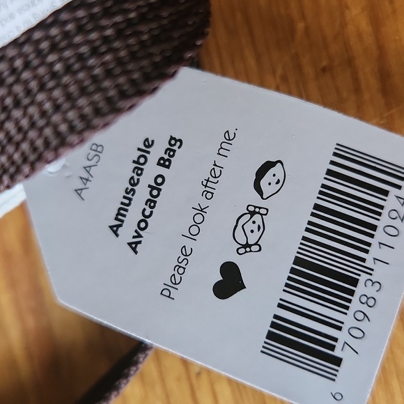 Jellycat Amuseable Avocado Bag 11x6" Crossbody Soft & Plush NWT - Picture 7 of 7